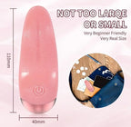 Tongue Licking G-Spot Vibrator with Heating — 10 Vibration Modes, IPX6 Waterproof, Quiet ≤50dB, USB Rechargeable