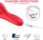 3-in-1 Rabbit Vibrator — G-Spot, Clitoral Tickler & Suction, 7 Vibration Modes for Women