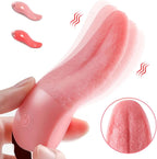 Tongue Licking G-Spot Vibrator with Heating — 10 Vibration Modes, IPX6 Waterproof, Quiet ≤50dB, USB Rechargeable