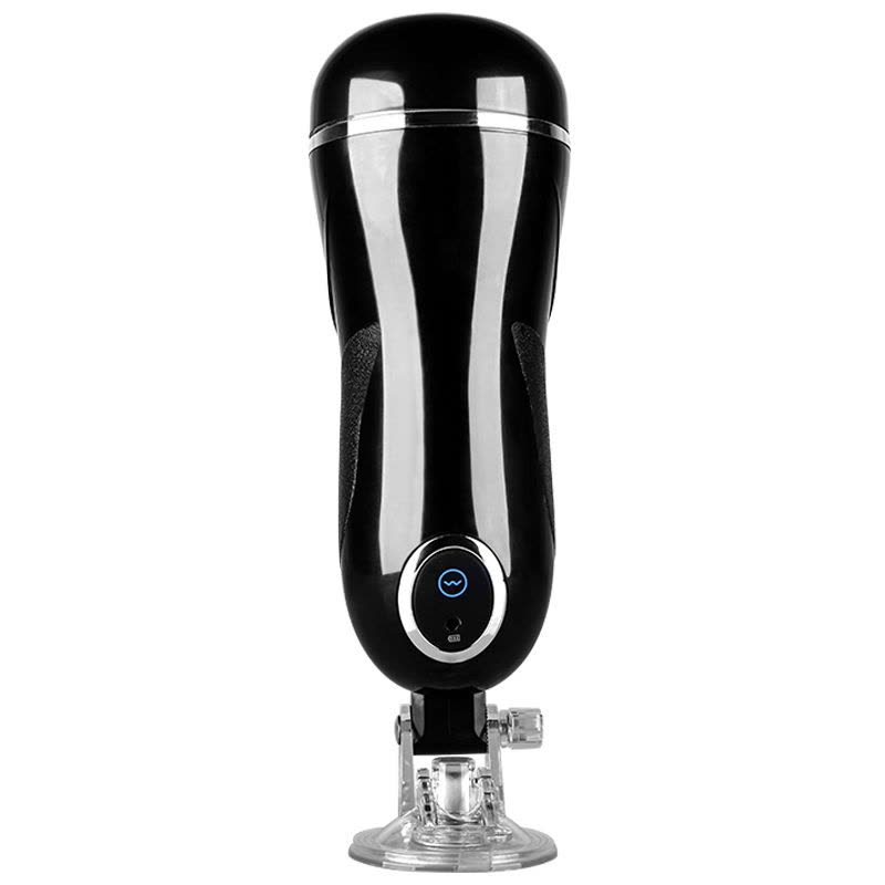 Manual Pocket Stroker — Transparent Squeezable Cup, Suction Base, Portable Male Masturbator